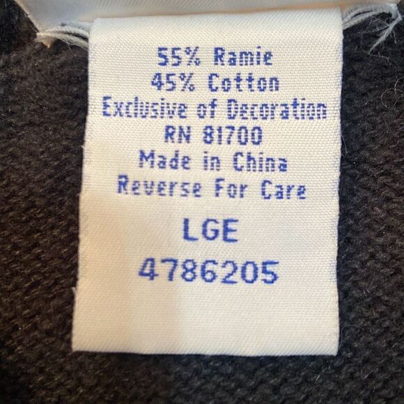 Vintage Blair Christmas Sweater Vest Angels Hope Believe Women Size Large - Picture 11 of 11